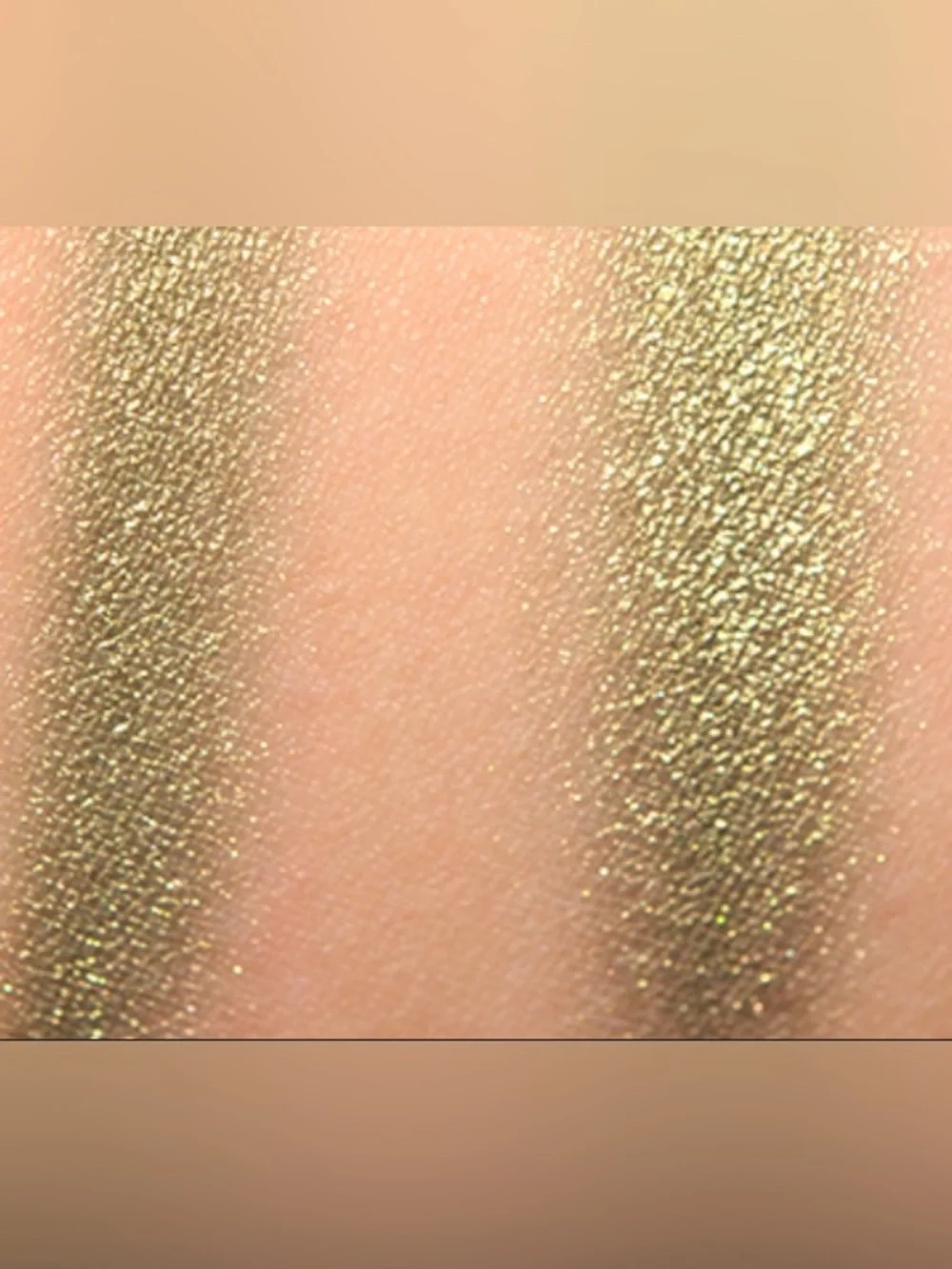MAC cosmetics GOLDEN OLIVE pigment travel size MINI discontinued shimmer loose